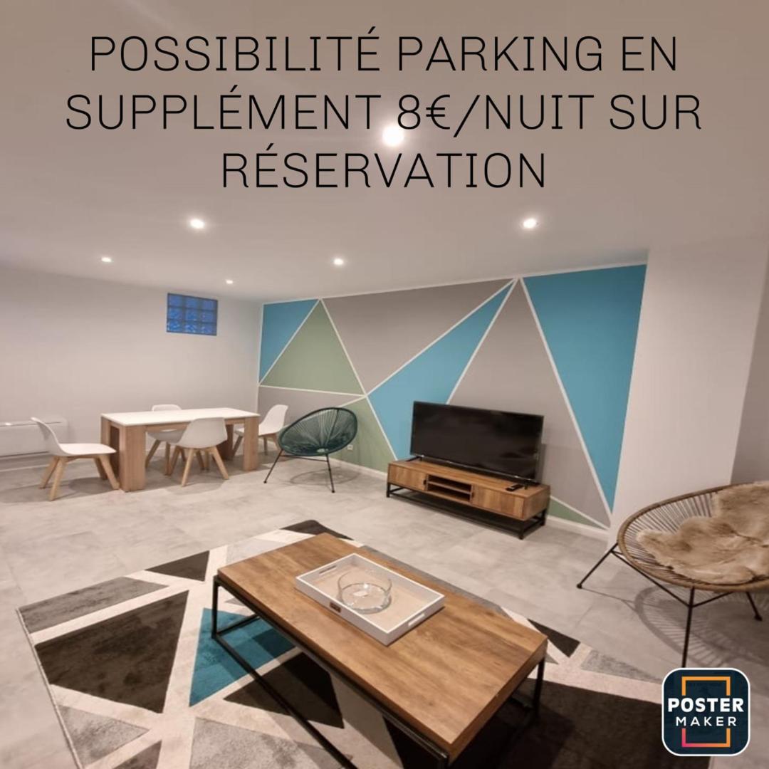 VALSCOSY centre ville parking privé Valenciennes Extérieur photo